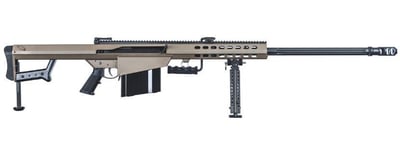 Barrett 82A1 .416 Barrett Semi-Automatic Rifle, Coyote Cerakote - $7578.99 
