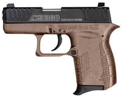 Diamondback DB380 Flat Dark Earth .380 ACP 2" Barrel 6-Rounds (Add To Cart) - $209.99 