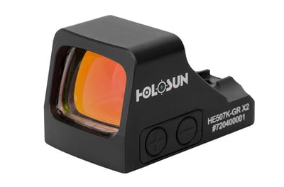 Holosun Green 2 MOA Dot & 32 MOA Circle Green Dot 0.58x0.77 Window - $234.59 (Add to Cart to See Best Pricing) + Free Shipping