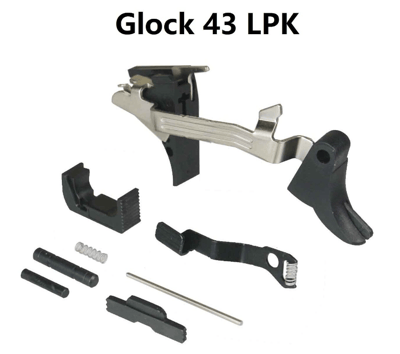 Gorilla Machining Glock 43 Lower Parts Kit Polymer 80 - $28.99 