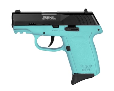 SCCY INDUSTRIES CPX-1 G3 9mm 3.1" 10rd Pistol - Black / Blue - $229 