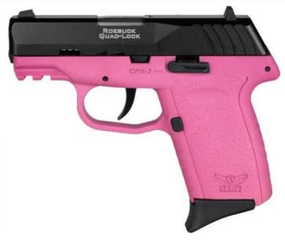 SCCY INDUSTRIES CPX-2 G3 9mm 3.1" 10rd Pistol - Pink / Black - $181.99 (FREE Shipping on Firearms)