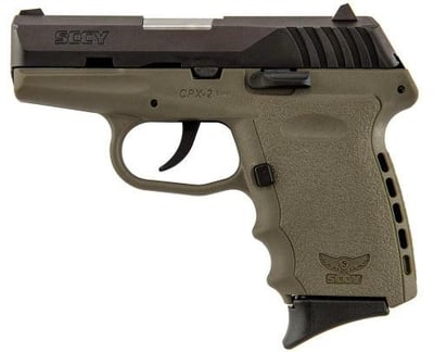 SCCY INDUSTRIES CPX-2 9mm 3.1" 10rd Black / FDE - $181.99 (FREE Shipping on Firearms)