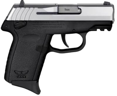 SCCY INDUSTRIES CPX-1 9mm 3.1" 10rd Pistol - Stainless / Black - $193.99 (Add To Cart) (FREE Shipping on Firearms)