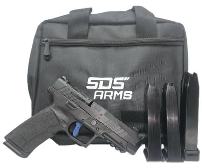 Tisas PX-9 Gen 3 Tactical Comp 4.5" 9mm 18-Rds Range Bundle w/ 4 Magazines & Soft Pistol Case - $399.99 