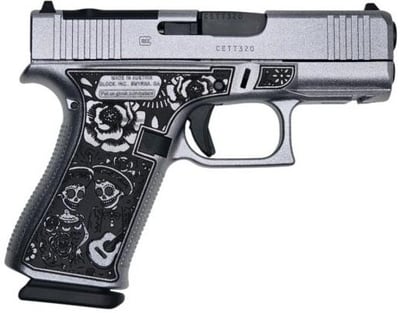 Shark Coast Customs, Customized Glock, 9mm, G43X MOS C4 DAY OF THE DEAD - $629.99