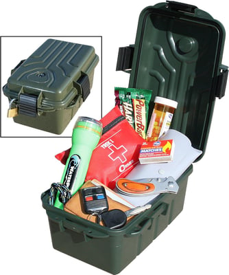 MTM Survivor Dry Box with O-Ring Seal (Forest Green, Large) - $9.49 + FREE Shipping