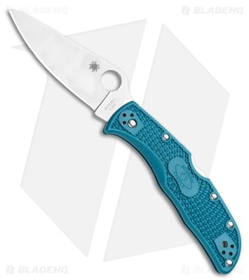 Spyderco Endela Lightweight Blue FRN Knife (3.41" Satin K390) C243FPK390 - $131.60 (Free S/H over $99)