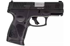 Taurus G3C 9mm 3.26" 10+1 Matte Black Steel Slide Black Polymer Grip - $191.31 