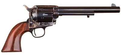 CIMARRON P-MODEL .38SPL/.357 OM FS 7.5" CC/BLUED WALNUT - $475 