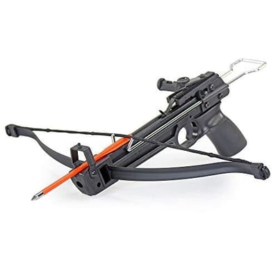 KingsArchery Crossbow Pistol Self-Cocking 50 Lbs Fast Shot Adjustable Sights, Arrow Bolts, and Safety Feature - $29.98 (Free S/H over $25)