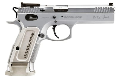 Sar USA K12STSP K-12 Sport 9mm Luger 4.70" 17+1 Stainless Steel Gray Polymer Grip - $627.85 (Add to cart for best price)  