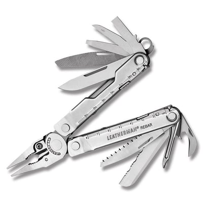 Leatherman Rebar Multi Tool with Stainless Steel Construcion and Black Nylon Sheath Model 831548 - $69.95 (Free S/H over $75, excl. ammo)