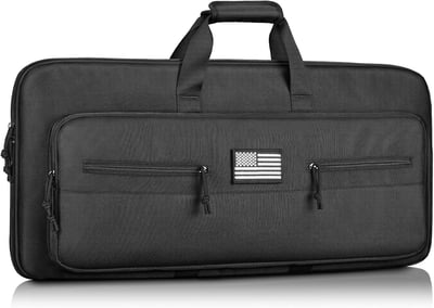 40% off CVLIFE 28 Inch Soft Rifle Case, Upgraded Double Rifle Bag, Lightweight Shotguns Case for Gun Transportation and Storing, Extra Pockets for Gun Accessories, Hunting Shooting w/code 5ROFQSRA + FREE Shipping