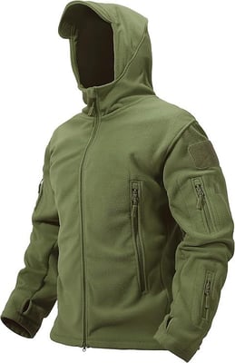 TACVASEN Tactical Hoodie for Men Jacket Winter Fleece Windproof (11 Colors) from $36.78 - $34.49 + FREE Shipping