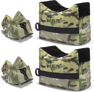CVLIFE Unfilled Shooting Bag, Front & Rear with 600D Oxford Cloth Material 2PC - $9.5 w/code "M5HM4V3B" + FREE Shipping
