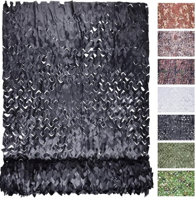 FLYEGO Camouflage Netting, Bulk Roll Mesh Military Surplus Hunting Blind (4.9ft*6.5ft/1.5m*2m, Woodland) - $7.99 + FREE Shipping