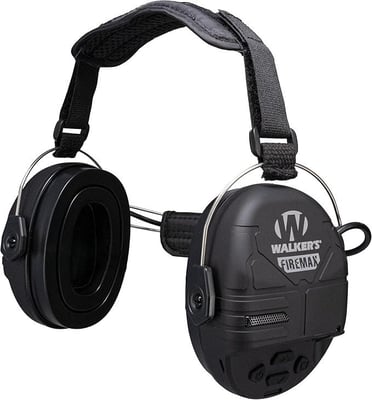 Walker's Rechargeable Lightweight Electronic Slim Low Profile FireMax Behind The Neck Earmuffs - $73 + FREE Shipping