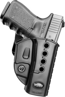 Fobus Concealed Carry OWB Belt Holster for Glock 17, 19, 19X, 22 (Gen 1-4), 23 (Gen 1-4), 31, 34, 35, 44, 45, Right Handed - $19.99 + FREE Shipping