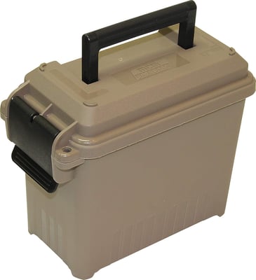 MTM AC15-72 Ammo Can Mini for Bulk Ammo, Water-Resistant Seal, Double Padlock Tabs, 12-Pound Capacity, USA Made, Dark Earth - $6.49 + FREE Shipping