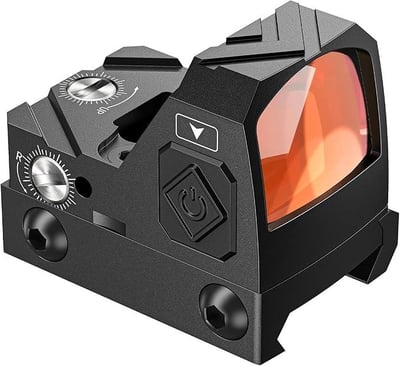 26% off CVLIFE WolfCloak Motion Awake 2MOA Red/Green Dot Scope for RMR Cut Footprint, Shockproof and Waterproof Red Dot Sight, Open Reflex Optics with Adapter Plate for MOS and 21mm Picatinny Base w/code WS36IJPV - $36.99 + FREE Shipping