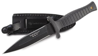 Smith & Wesson H.R.T. Full Tang Spear Point Fixed Blade Knife TPE Handle - $11.45 (Free S/H over $25)