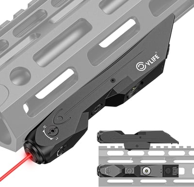 CVLIFE Green/Red Laser Sight Compatible with M-Lok and Picatinny Rail Magnetic Rechargeable - $25.43 w/code "P9Z9CA9B" + 20% Prime (Free S/H over $25)