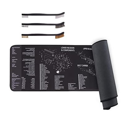 BOOSTEADY Gun Cleaning Mat 37 x 12’’ Magnetic Large Thick Neoprene - $20.36 (Free S/H over $25)