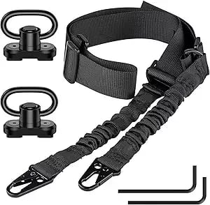 CVLIFE Two Point Sling Adjustable Length with 2 Pack Sling Swivel for M-Rail - $8.5 w/code "ICODELIA" + FREE Shipping
