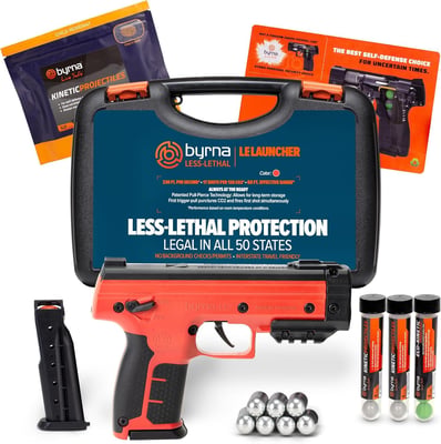 Byrna LE - Kinetic Ultimate Bundle Less-Lethal Self-Defense & Home Defense Device (Black) - $399.99 (Black Friday Deal) + FREE Shipping