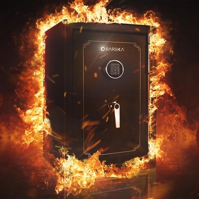 BARSKA AX12674 Fireproof Digital Keypad Vault Safe 4.35 Cu Ft, AX12674 Standard,Black - $542.14 + FREE Shipping