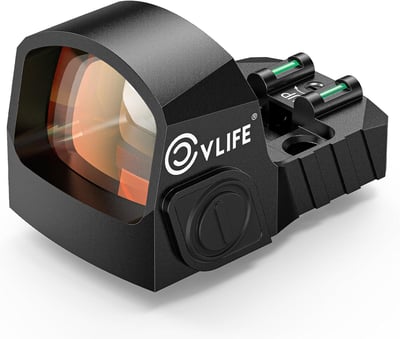 CVLIFE WolfCovert Motion Awake Red Dot (Compatible with RMS/RMSC) 2MOA Shockproof IPX6 Waterproof, with Adapter Plate for MOS & 21mm Picatinny Base - $72.09 w/code "6C8X5MX3" + $17 Prime discount + FREE Shipping