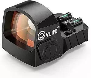 CVLIFE WolfCovert Motion Awake Red Dot (Compatible with RMS/RMSC) 2MOA Compact Shockproof IPX6 Waterproof, with Adapter Plate for MOS & 21mm Picatinny Base - $72 w/code "6AFKTPN9" + 15% Prime (Free S/H over $25)