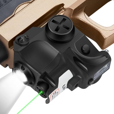 Pinty Green Laser 80-100 Lumen LED Strobe Dot Sight for 20mm Picatinny Rail, Laser ClassIIIa, Laser Power Less Than 5mW - $17.99 with code SJJWYF4B (Free S/H over $25)