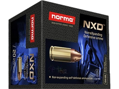 Norma NXD 9mm Ammo 65 Grain Norma NXD Fluted Lead Free 20rd - $9.99 ($4.99 after $5 Rebate) + Free Shipping over $100