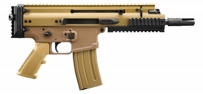 FN America LLC SCAR 15P VPR 5.56x45mm NATO 7.5" BBL (1)30RD Mag FDE - $2699.99 (add to cart price)