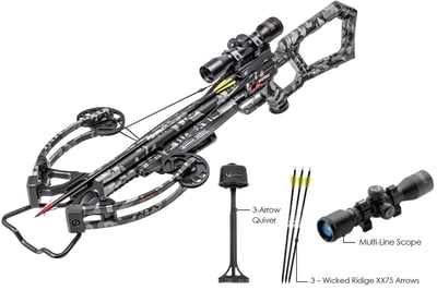 Wicked Ridge M-370 Crossbow Package with ACUdraw - $499.97 (Free Shipping over $50)