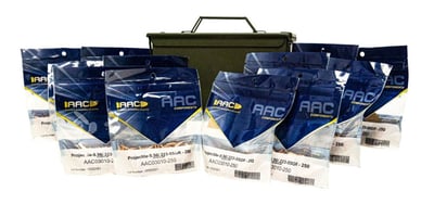 AAC 223 (.224) 55gr 3000/ct Projectiles and Ammo Can - 3000M2 - $289.99 + Free Shipping