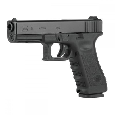 Glock 17 Gen 3 9mm 4.48" Barrel 17-Rounds USA Made - $499 ($9.99 S/H on Firearms / $12.99 Flat Rate S/H on ammo)
