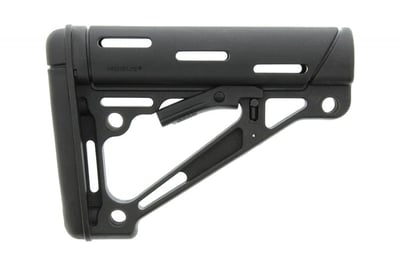 Hogue OverMolded Collapsible Buttstock Commercial Spec - Black - $32.99