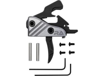RISE Armament BLITZ 3.5lb Drop-In Trigger w/ Anti Walk Pins, Silver/Black, RA-524-BLK - $139.00 ($9.99 S/H)