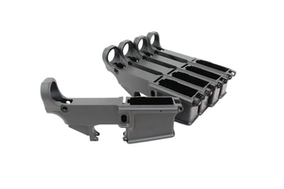 AR-15 80% Lower Receiver - Bulk 5 Pack - $299.99