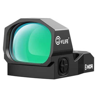 CVLIFE WolfCovert Motion Awake 6 MOA Red/Green Dot for RMR 1.1" Lens with Adapter for MOS & 21mm Picatinny - $69.29 w/code "RJFYDRMR" + FREE Shipping