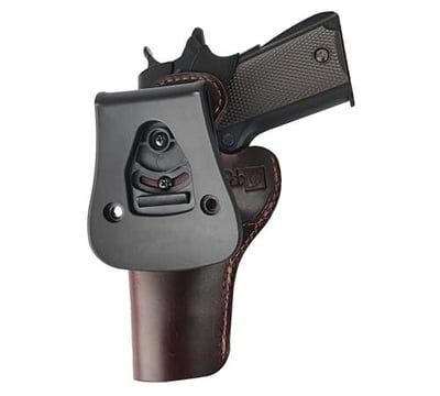 OWB 1911 Leather Holster fit 1911 Style Pistols - Colt 1911, Kimber 1911, Springfield 1911, Taurus PT1911, S&W 1911, Remington 1911, Sig 1911, Rock Island 1911(Fit 4" and 5" Barrel 1911) - $29.99 + FREE Shipping