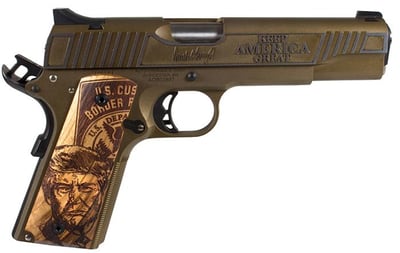 Auto Ordnance 1911 A1 5" 45 ACP 45TH President Trump Pistol V2 - $1284.39