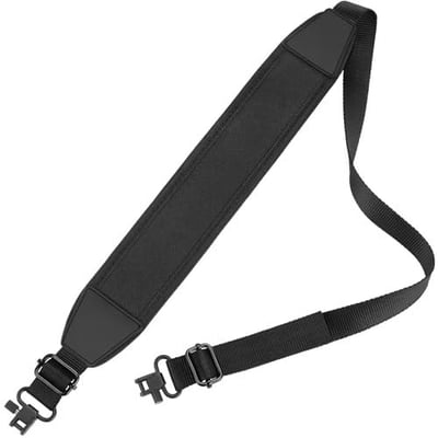 50% off CVLIFE Two Point Sling with Swivels, Soft Anti-Slip Neoprene Shoulder Pad, Adjustable Rifle Sling Strap for Outdoors Black w/code ZJVASER5 - $8.49 + FREE Shipping