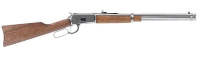 Rossi 920442093 R92 Carbine 44 Rem Mag 10+1 20" Stainless Steel Hardwood Right Hand - $537.12 