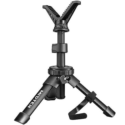 40% OFF MidTen Portable Shooting Rest Rifle Shooting Tripod Lightweight Bench Rifle Rest for Shooting Range Tripods for Rifles with 360° Rotate V Yoke Holder w/code 47J52YMK (Free S/H over $25)