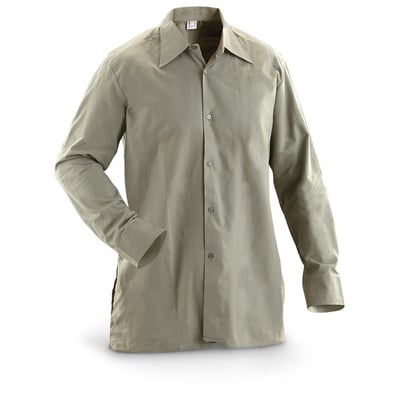 Czech Military Surplus M21 Dress Shirts, 6 Pack, New - $10.79 (Buyer’s Club price shown - all club orders over $49 ship FREE)