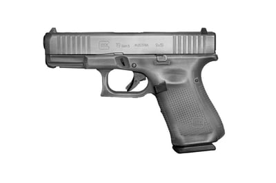 Glock 19 Gen 5 9mm Pistol 4.02" 15rd, Battleworn Gray - $599.99